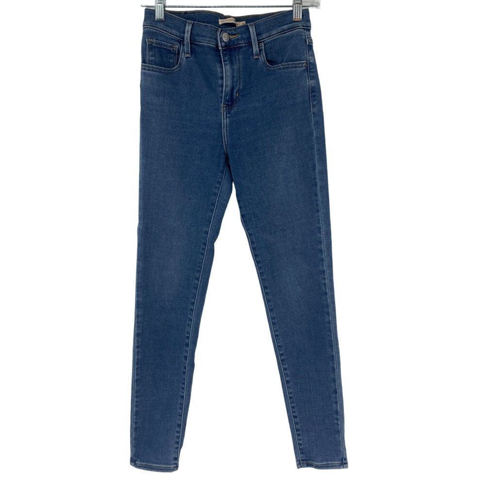 Levi's 720 Jeans Womens Size 26 Skinny High Rise Stretch 3483 GUC Crop Ankle